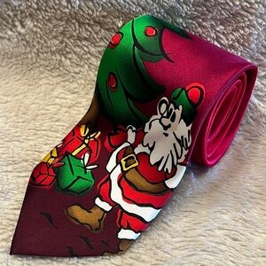 JERRY GARCIA Merry Christmas Limited Edition Collection Forty-Seven Silk Tie